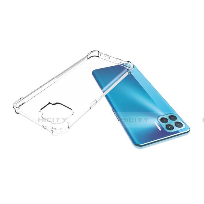 Silikon Hülle Handyhülle Ultradünn Tasche Durchsichtig Transparent für Oppo A93 Klar