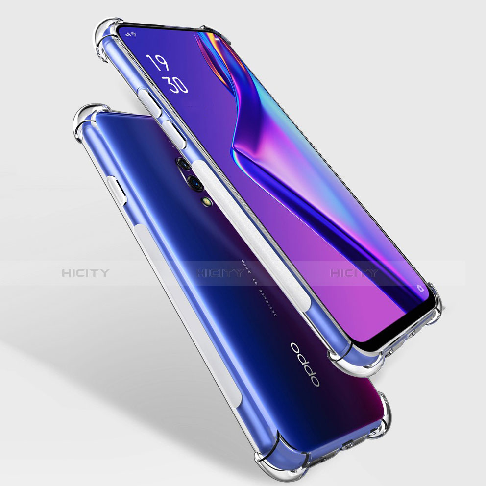 Silikon Hülle Handyhülle Ultradünn Tasche Durchsichtig Transparent für Oppo K3 Klar groß