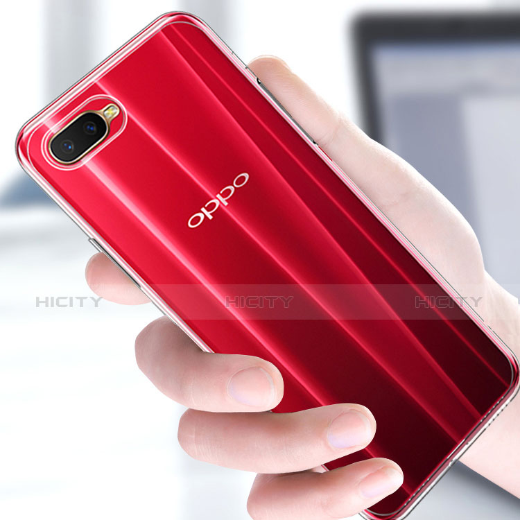 Silikon Hülle Handyhülle Ultradünn Tasche Durchsichtig Transparent für Oppo R17 Neo Klar