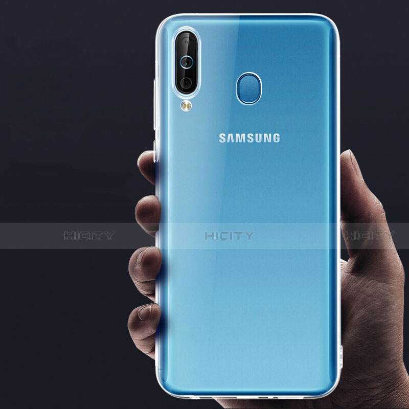 Silikon Hülle Handyhülle Ultradünn Tasche Durchsichtig Transparent für Samsung Galaxy A40 Klar Plus