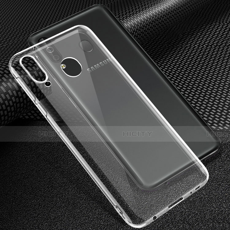 Silikon Hülle Handyhülle Ultradünn Tasche Durchsichtig Transparent für Samsung Galaxy A40 Klar groß