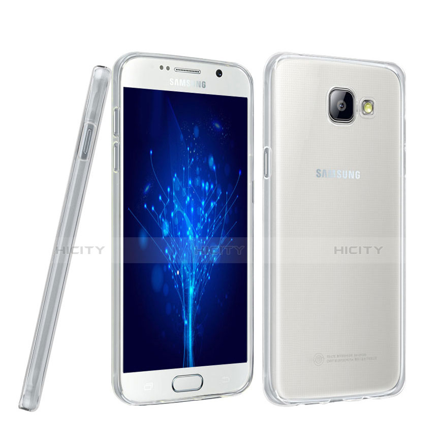 Silikon Hülle Handyhülle Ultradünn Tasche Durchsichtig Transparent für Samsung Galaxy A5 (2016) SM-A510F Klar Plus