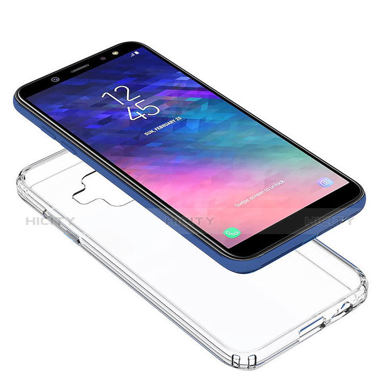 Silikon Hülle Handyhülle Ultradünn Tasche Durchsichtig Transparent für Samsung Galaxy A6 (2018) Klar