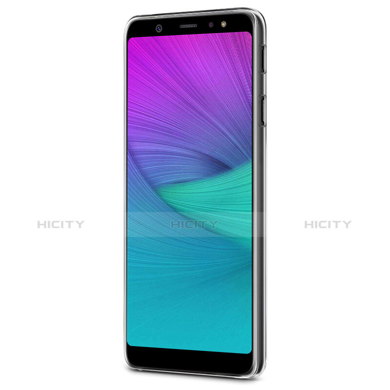 Silikon Hülle Handyhülle Ultradünn Tasche Durchsichtig Transparent für Samsung Galaxy A6 Plus (2018) Klar groß