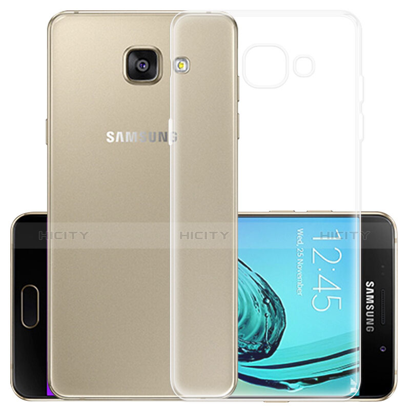 Silikon Hülle Handyhülle Ultradünn Tasche Durchsichtig Transparent für Samsung Galaxy A7 (2017) A720F Klar Plus