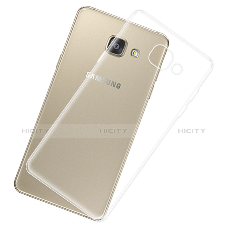 Silikon Hülle Handyhülle Ultradünn Tasche Durchsichtig Transparent für Samsung Galaxy A7 (2017) A720F Klar groß