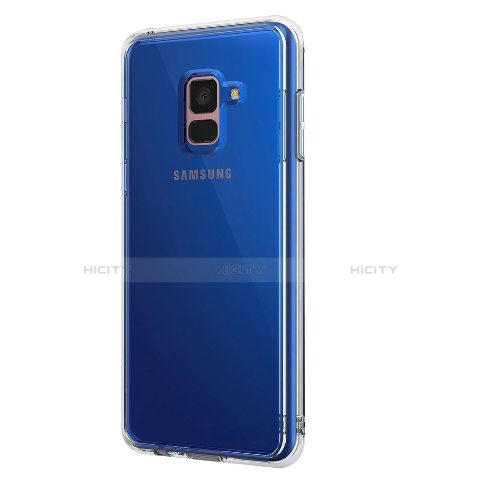 Silikon Hülle Handyhülle Ultradünn Tasche Durchsichtig Transparent für Samsung Galaxy A8+ A8 Plus (2018) A730F Klar