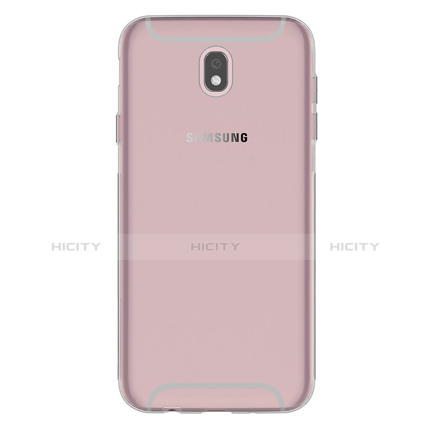 Silikon Hülle Handyhülle Ultradünn Tasche Durchsichtig Transparent für Samsung Galaxy J5 (2017) SM-J750F Klar groß