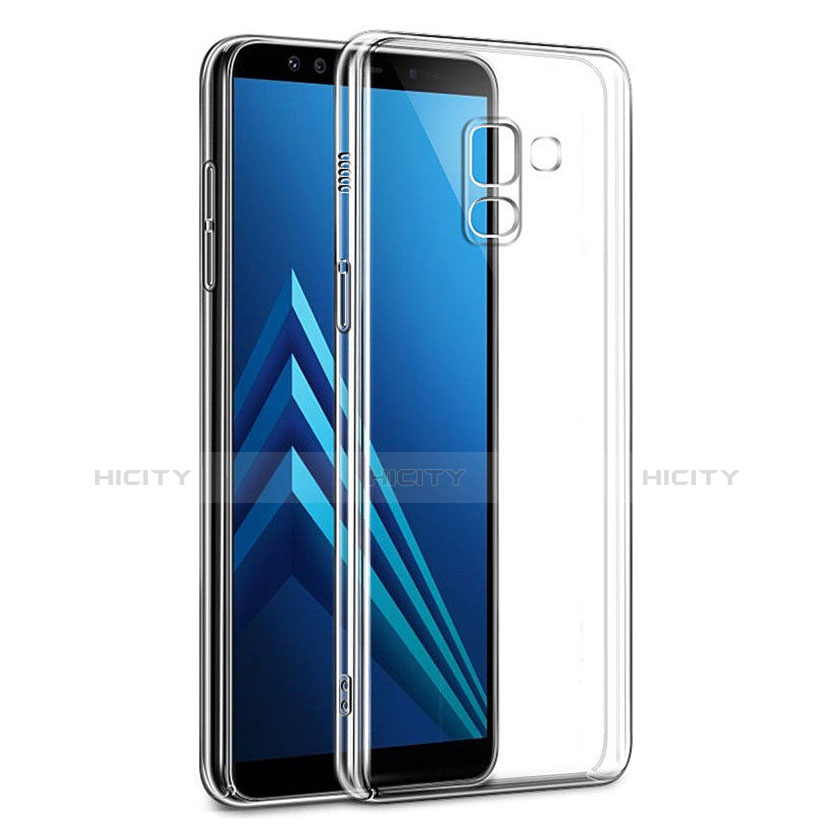 Silikon Hülle Handyhülle Ultradünn Tasche Durchsichtig Transparent für Samsung Galaxy J6 (2018) J600F Klar
