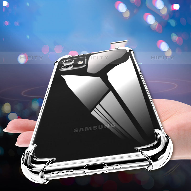 Silikon Hülle Handyhülle Ultradünn Tasche Durchsichtig Transparent für Samsung Galaxy M13 5G Klar groß
