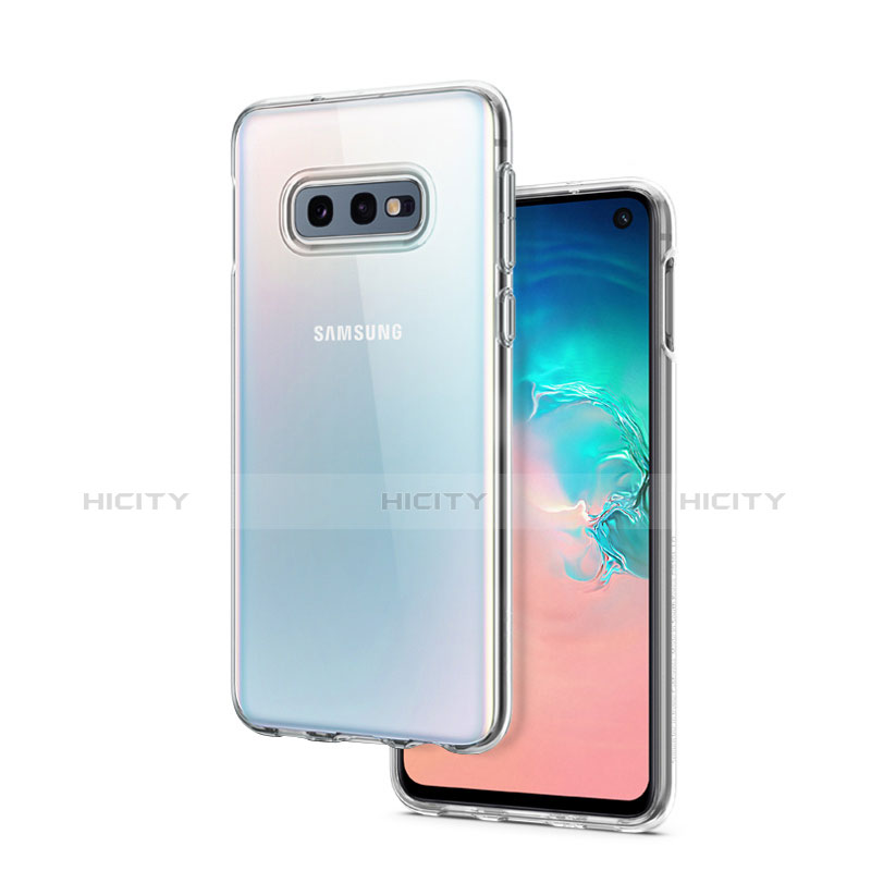 Silikon Hülle Handyhülle Ultradünn Tasche Durchsichtig Transparent für Samsung Galaxy S10e Klar Plus