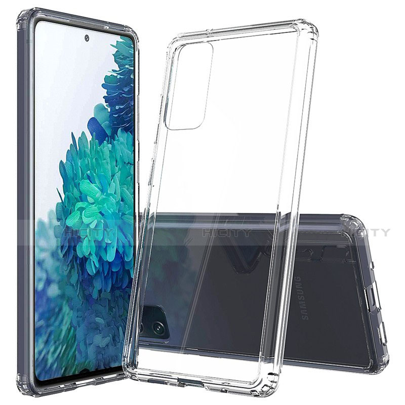 Silikon Hülle Handyhülle Ultradünn Tasche Durchsichtig Transparent für Samsung Galaxy S20 FE 5G Klar Plus