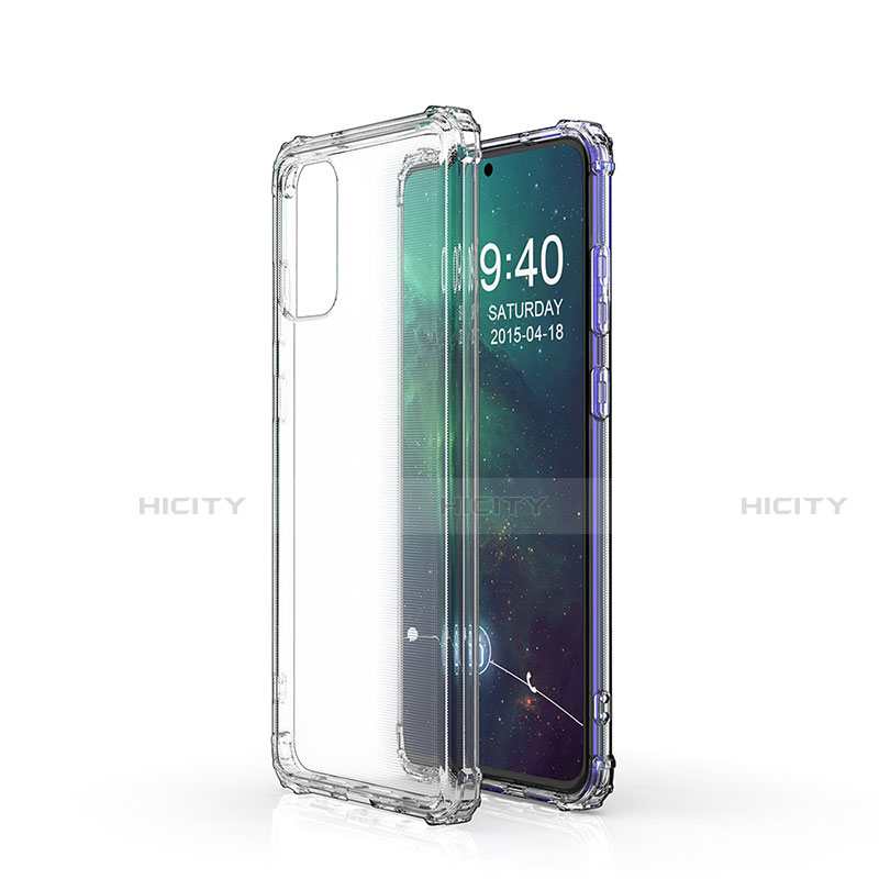 Silikon Hülle Handyhülle Ultradünn Tasche Durchsichtig Transparent für Samsung Galaxy S20 Plus 5G Klar groß