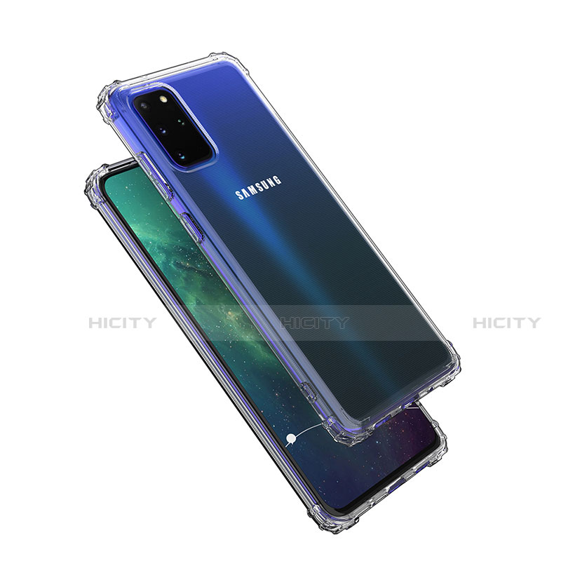 Silikon Hülle Handyhülle Ultradünn Tasche Durchsichtig Transparent für Samsung Galaxy S20 Plus 5G Klar groß
