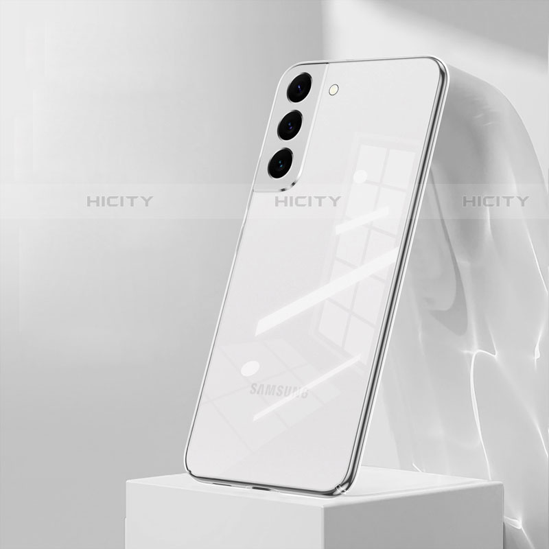 Silikon Hülle Handyhülle Ultradünn Tasche Durchsichtig Transparent für Samsung Galaxy S22 5G Klar