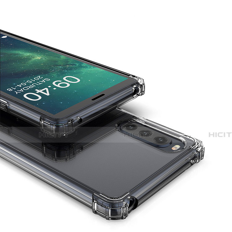 Silikon Hülle Handyhülle Ultradünn Tasche Durchsichtig Transparent für Sony Xperia 10 II Klar