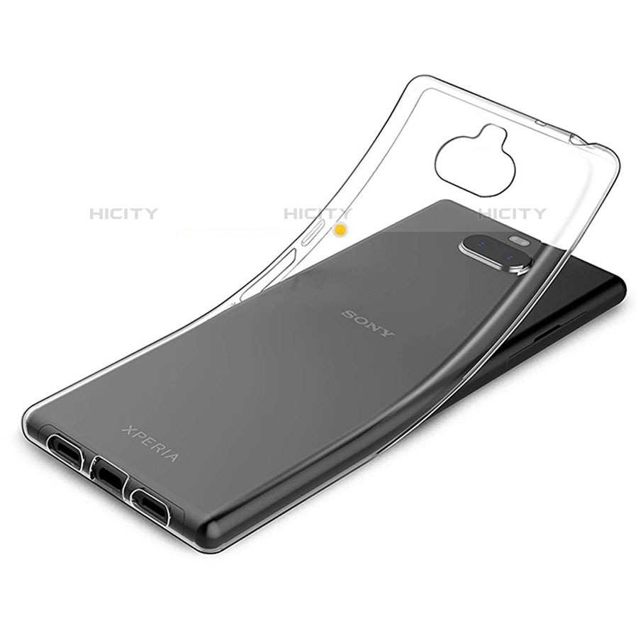 Silikon Hülle Handyhülle Ultradünn Tasche Durchsichtig Transparent für Sony Xperia 10 Klar