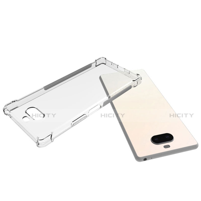 Silikon Hülle Handyhülle Ultradünn Tasche Durchsichtig Transparent für Sony Xperia 8 Lite Klar