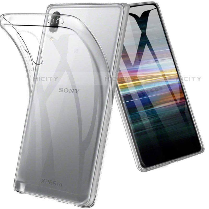 Silikon Hülle Handyhülle Ultradünn Tasche Durchsichtig Transparent für Sony Xperia L3 Klar Plus