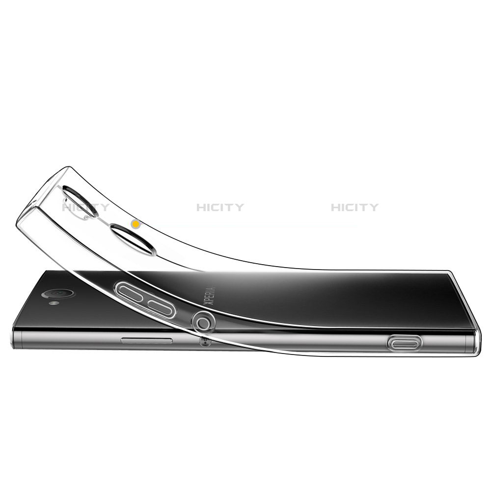Silikon Hülle Handyhülle Ultradünn Tasche Durchsichtig Transparent für Sony Xperia XA2 Klar groß