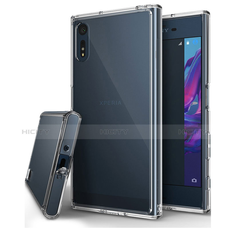 Silikon Hülle Handyhülle Ultradünn Tasche Durchsichtig Transparent für Sony Xperia XZs Klar