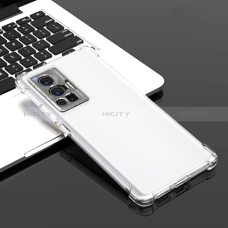 Silikon Hülle Handyhülle Ultradünn Tasche Durchsichtig Transparent für Vivo X70 Pro 5G Klar