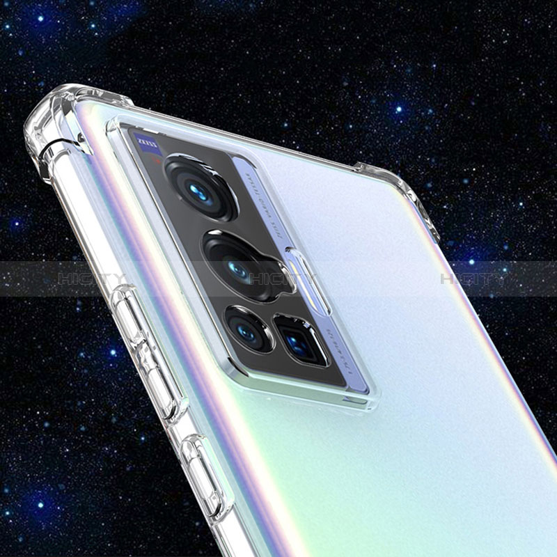 Silikon Hülle Handyhülle Ultradünn Tasche Durchsichtig Transparent für Vivo X70 Pro 5G Klar