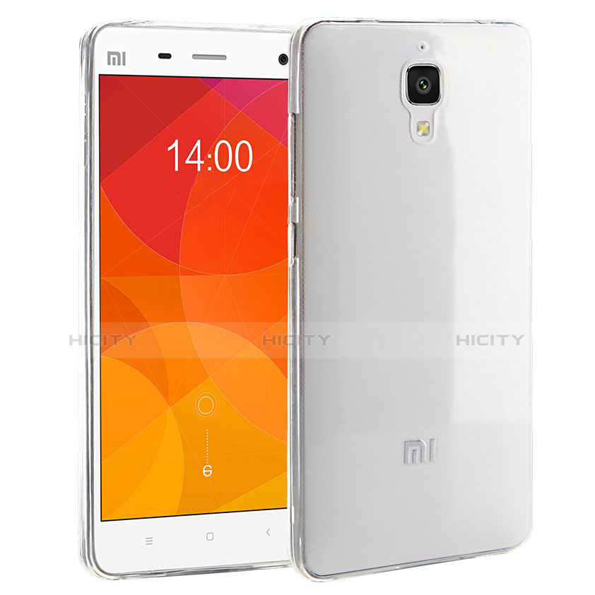 Silikon Hülle Handyhülle Ultradünn Tasche Durchsichtig Transparent für Xiaomi Mi 4 Klar Plus