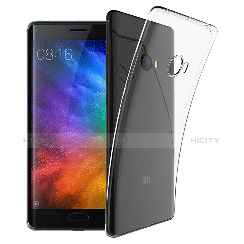 Silikon Hülle Handyhülle Ultradünn Tasche Durchsichtig Transparent für Xiaomi Mi Note 2 Special Edition Klar groß