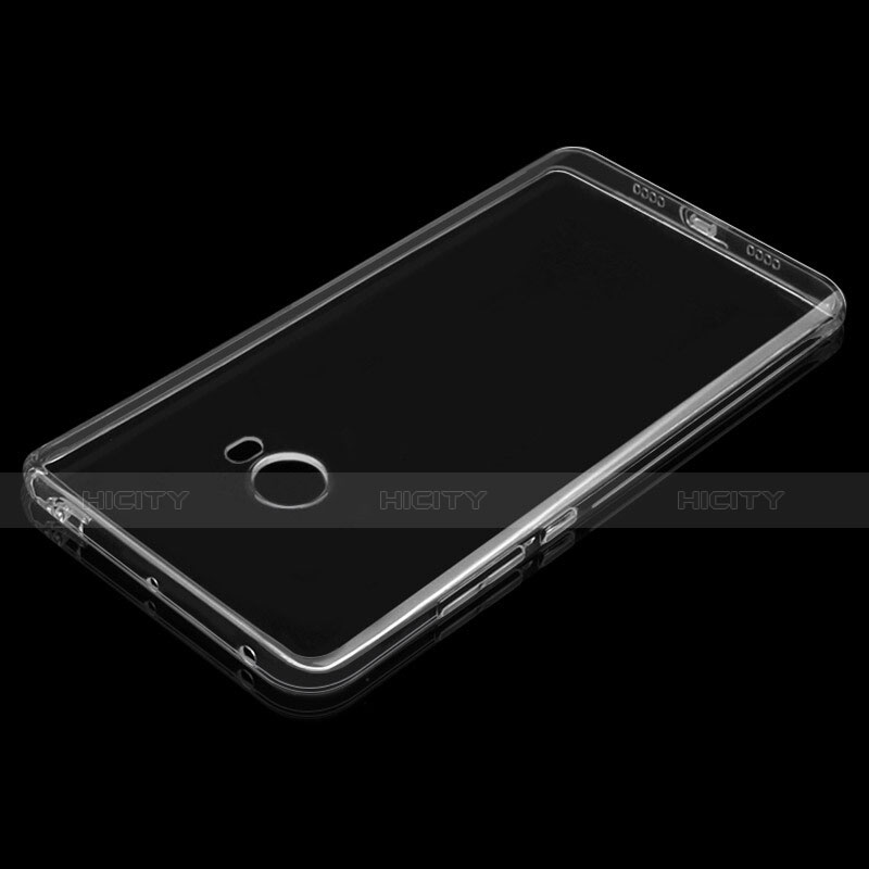 Silikon Hülle Handyhülle Ultradünn Tasche Durchsichtig Transparent für Xiaomi Mi Note 2 Special Edition Klar groß
