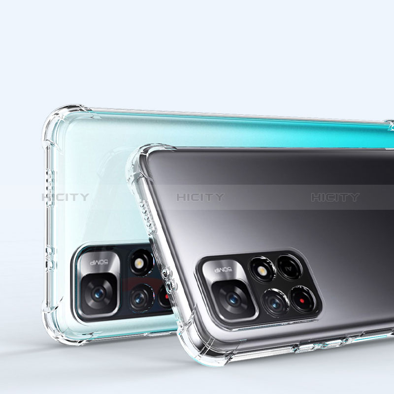 Silikon Hülle Handyhülle Ultradünn Tasche Durchsichtig Transparent für Xiaomi Redmi Note 11S 5G Klar