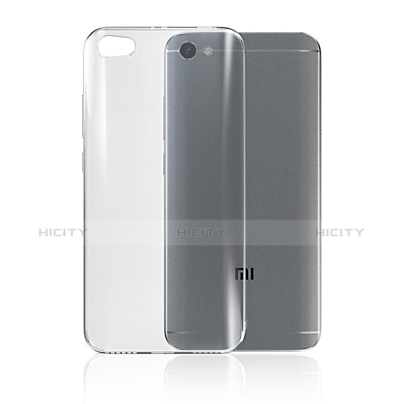 Silikon Hülle Handyhülle Ultradünn Tasche Durchsichtig Transparent für Xiaomi Redmi Note 5A Standard Edition Klar groß