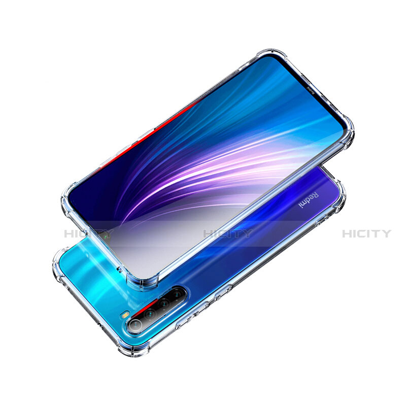 Silikon Hülle Handyhülle Ultradünn Tasche Durchsichtig Transparent für Xiaomi Redmi Note 8 (2021) Klar