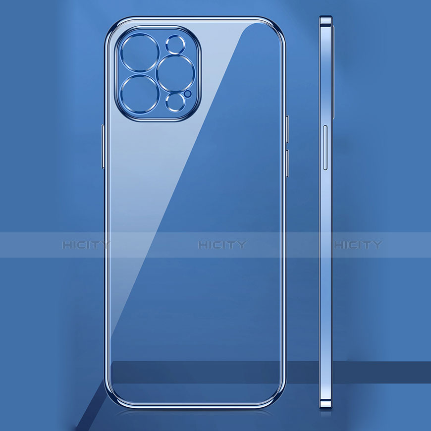 Silikon Hülle Handyhülle Ultradünn Tasche Durchsichtig Transparent Z01 für Apple iPhone 15 Pro Klar groß