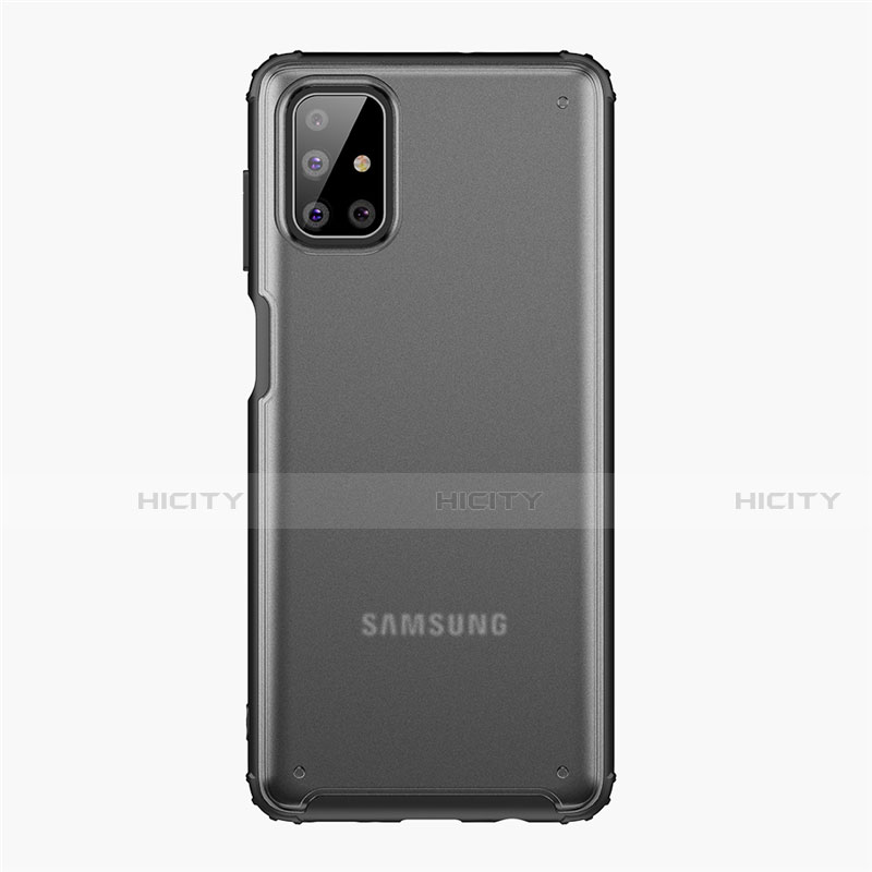 Silikon Hülle Handyhülle und Kunststoff Schutzhülle Hartschalen Tasche für Samsung Galaxy M51 groß