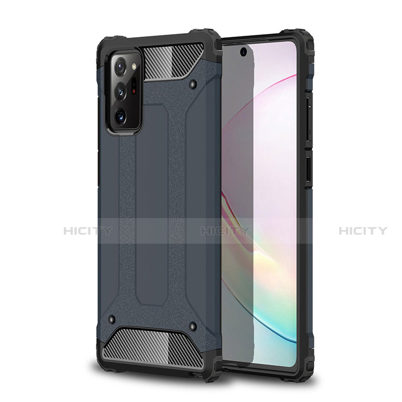 Silikon Hülle Handyhülle und Kunststoff Schutzhülle Hartschalen Tasche für Samsung Galaxy Note 20 Ultra 5G groß