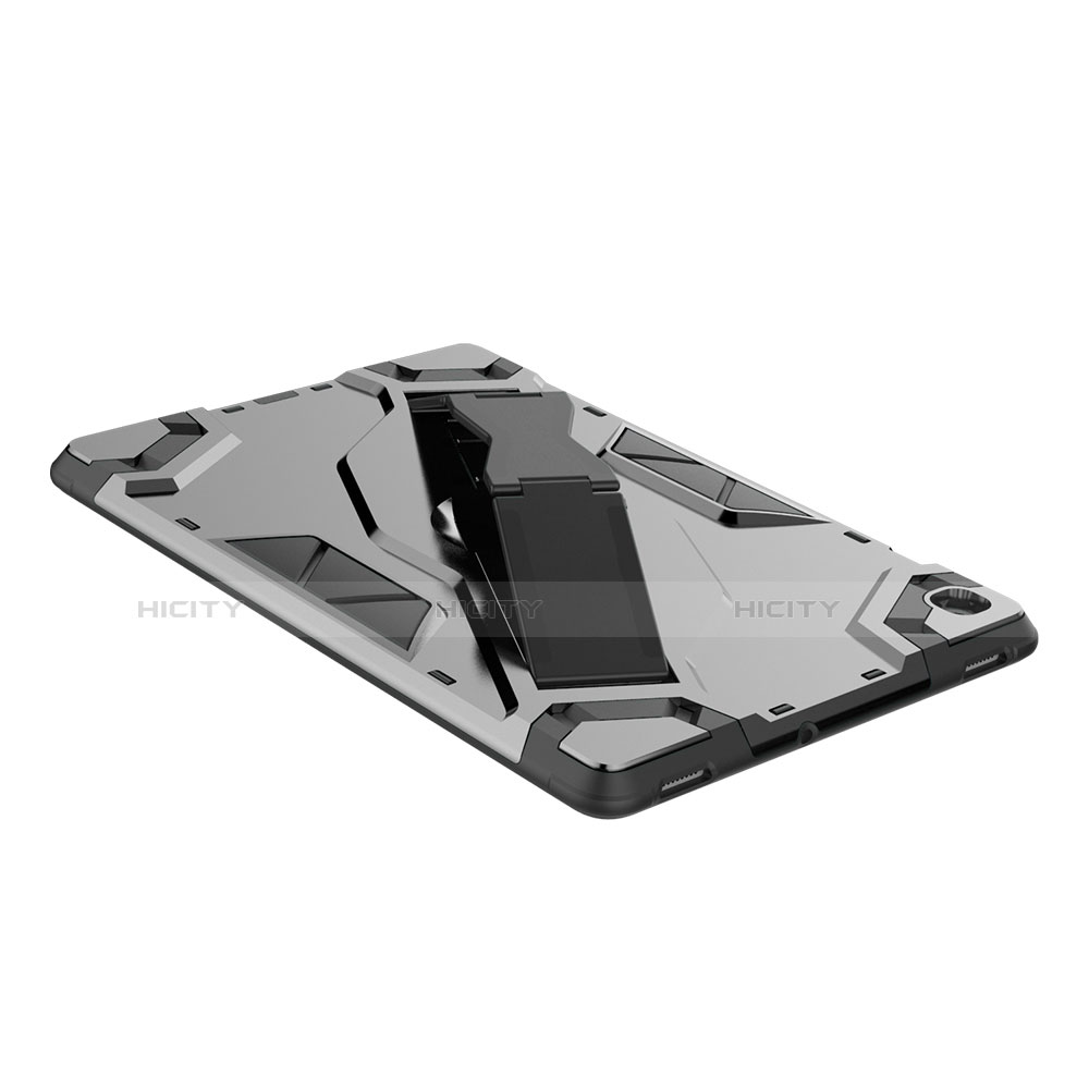 Silikon Hülle Handyhülle und Kunststoff Schutzhülle Hartschalen Tasche mit Ständer für Samsung Galaxy Tab S5e 4G 10.5 SM-T725 groß