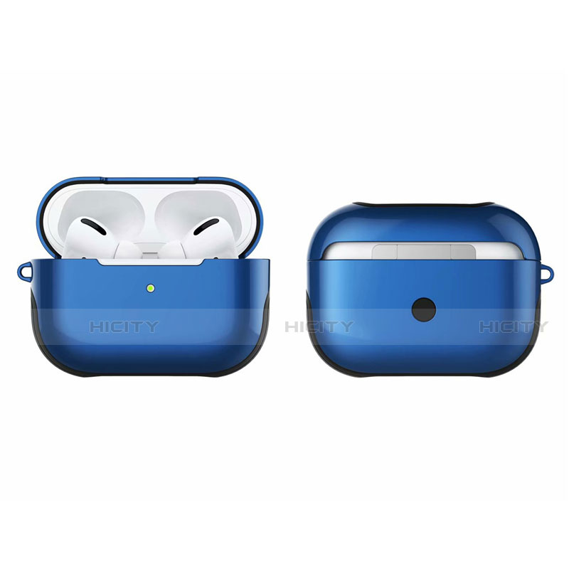 Silikon Hülle Handyhülle und Kunststoff Schutzhülle Hartschalen Tasche U01 für Apple AirPods Pro