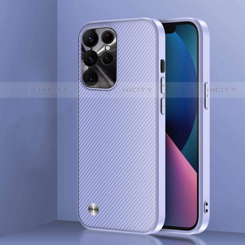 Silikon Hülle Handyhülle und Kunststoff Schutzhülle Hartschalen Tasche U01 für Samsung Galaxy S22 Ultra 5G groß