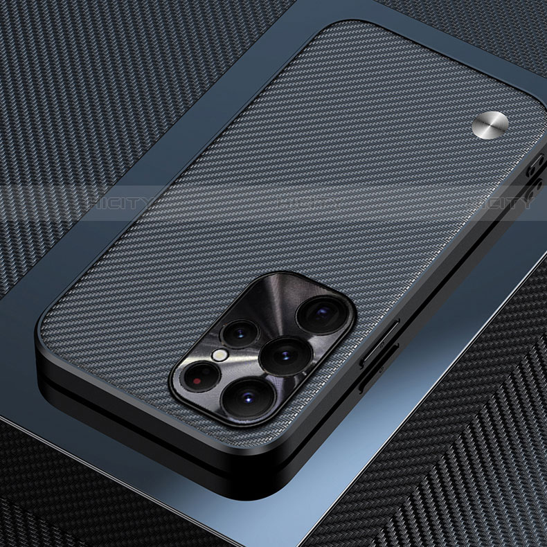 Silikon Hülle Handyhülle und Kunststoff Schutzhülle Hartschalen Tasche U01 für Samsung Galaxy S22 Ultra 5G groß