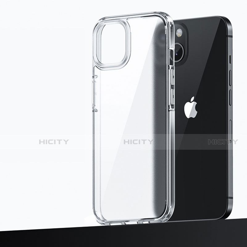 Silikon Hülle Handyhülle und Kunststoff Schutzhülle Hartschalen Tasche U04 für Apple iPhone 15 Plus