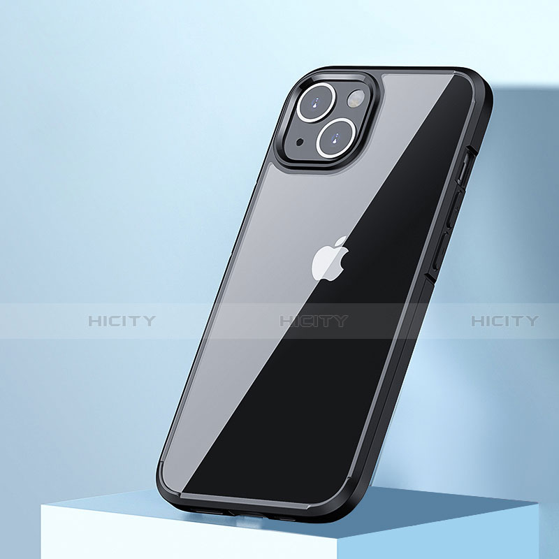 Silikon Hülle Handyhülle und Kunststoff Schutzhülle Hartschalen Tasche U05 für Apple iPhone 14 Plus