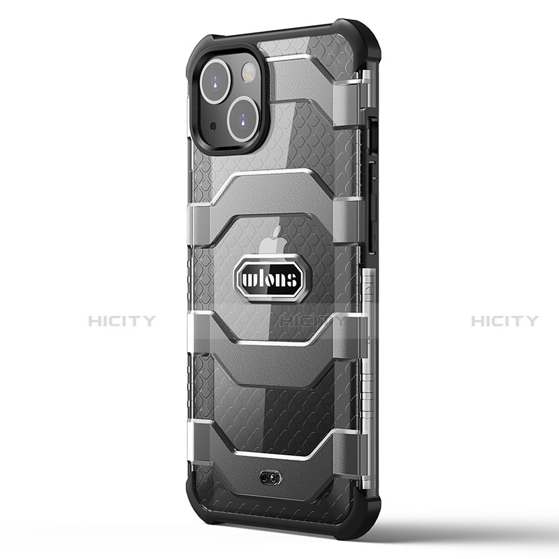 Silikon Hülle Handyhülle und Kunststoff Schutzhülle Hartschalen Tasche Vorder und Rückseite 360 Grad Ganzkörper U03 für Apple iPhone 13