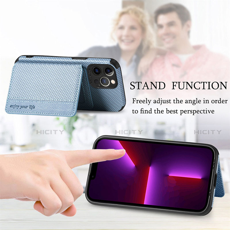 Silikon Hülle Handyhülle und Kunststoff Schutzhülle Hartschalen Tasche Vorder und Rückseite 360 Grad Ganzkörper U05 für Apple iPhone 13 Pro Max