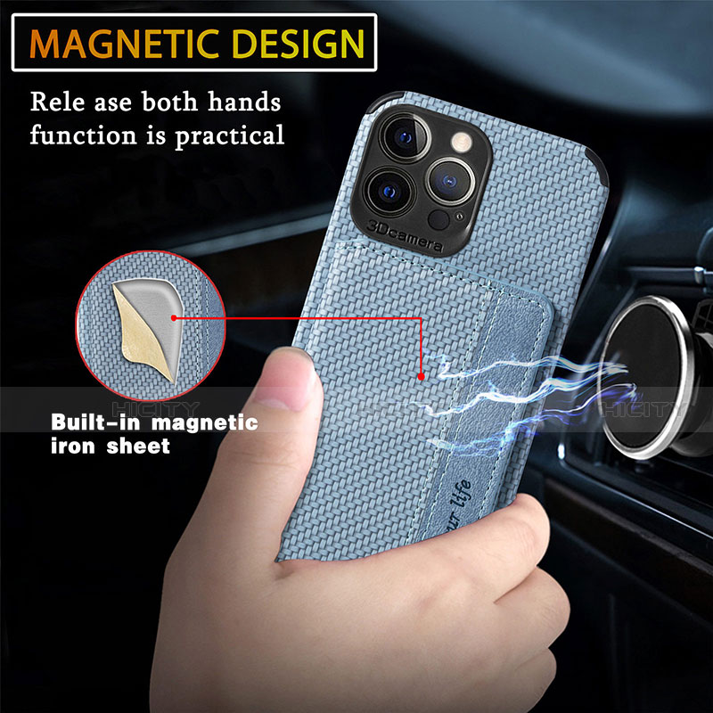 Silikon Hülle Handyhülle und Kunststoff Schutzhülle Hartschalen Tasche Vorder und Rückseite 360 Grad Ganzkörper U05 für Apple iPhone 13 Pro Max