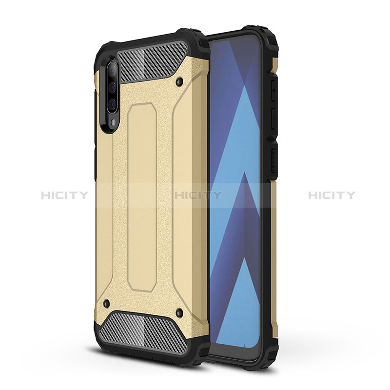Silikon Hülle Handyhülle und Kunststoff Schutzhülle Hartschalen Tasche WL1 für Samsung Galaxy A70