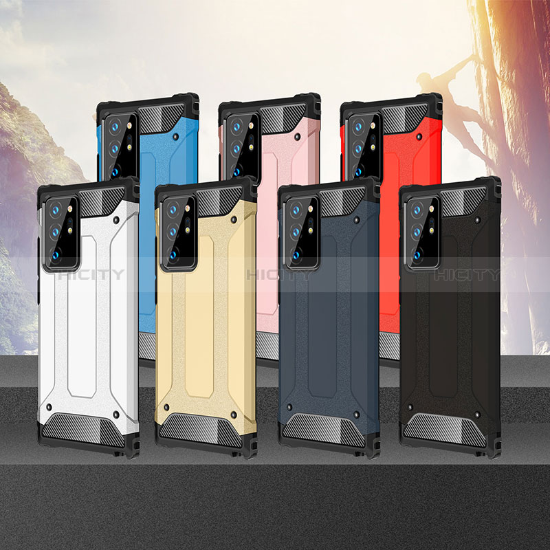 Silikon Hülle Handyhülle und Kunststoff Schutzhülle Hartschalen Tasche WL1 für Samsung Galaxy Note 20 Ultra 5G groß