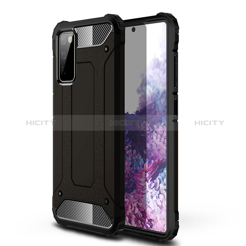 Silikon Hülle Handyhülle und Kunststoff Schutzhülle Hartschalen Tasche WL1 für Samsung Galaxy S20 Lite 5G