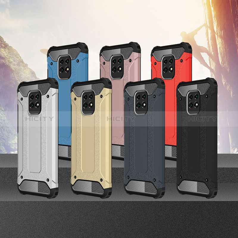 Silikon Hülle Handyhülle und Kunststoff Schutzhülle Hartschalen Tasche WL1 für Xiaomi Redmi 10X 5G