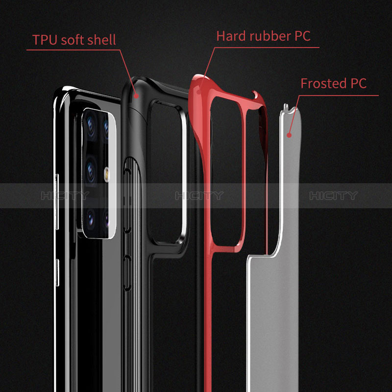 Silikon Hülle Handyhülle und Kunststoff Schutzhülle Hartschalen Tasche YF1 für Samsung Galaxy S20 Plus